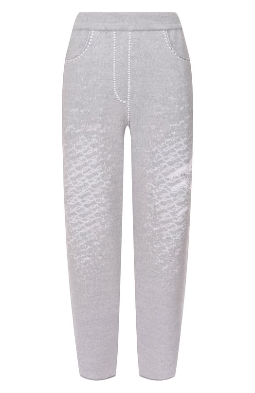Брюки из шерсти и хлопка AND the brand W26-P074-1202-901 Серый W26-P074-1202-901