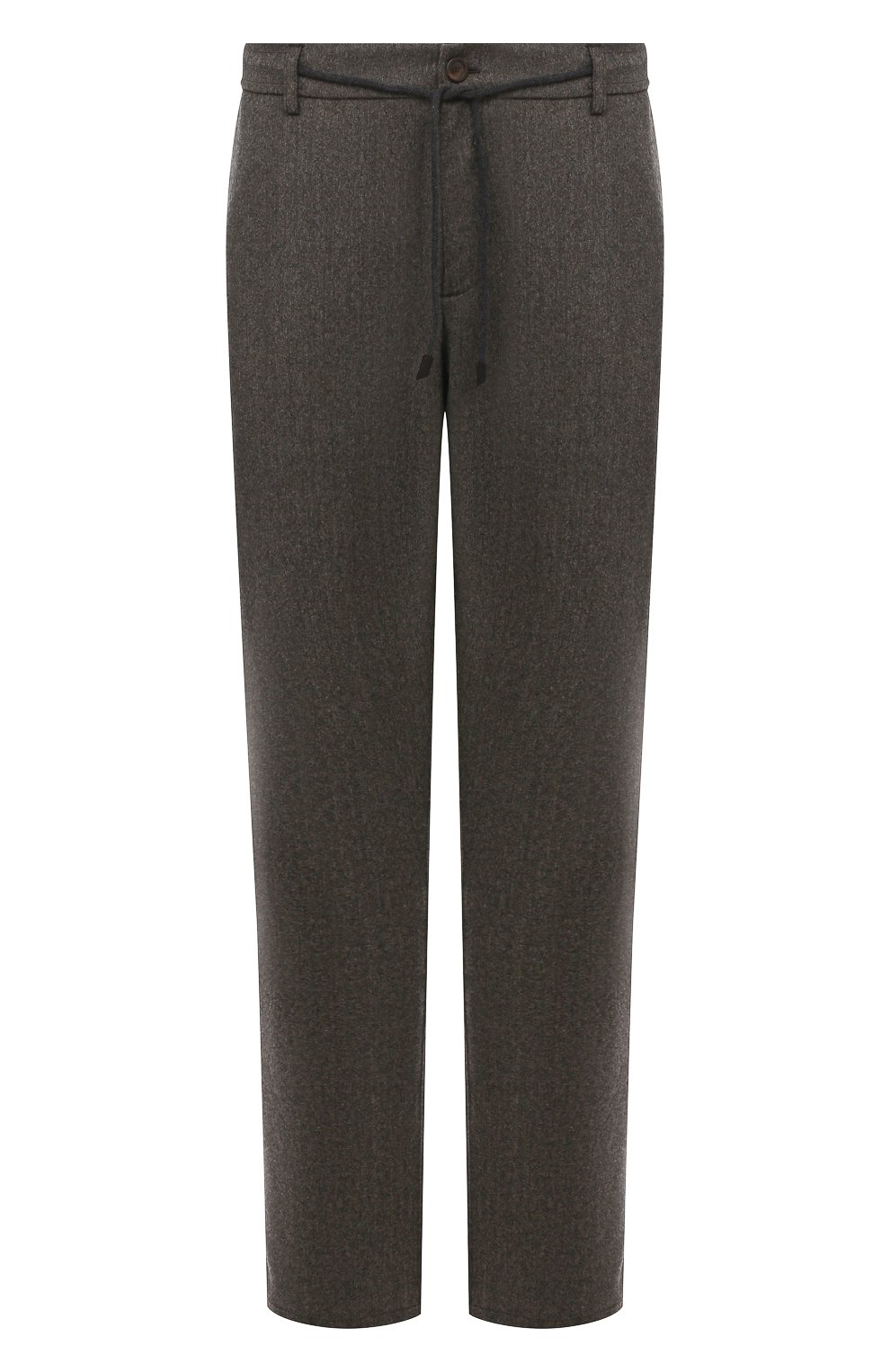 Шерстяные брюки CANALI коричневого цвета по цене 56600 руб., арт. V1659/AR03472/60, фото 1 Шерстяные брюки CANALI, арт. V1659/AR03472/60, фото 1