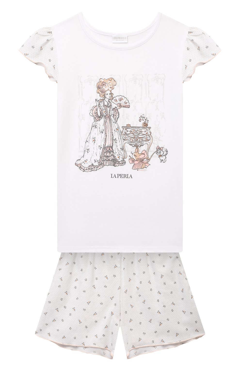 Хлопковая пижама LA PERLA, арт. 70261/2A-6A, фото 1