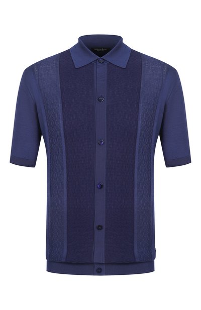 Мужская рубашка из шелка и хлопка STEFANO RICCI, арт. K212030PAM/F25295