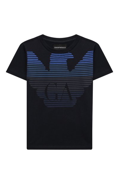 Хлопковая футболка EMPORIO ARMANI, арт. 6H4TQ7/1J00Z, фото 1