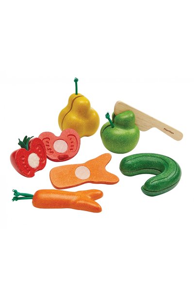 Игра нарежь фрукты и овощи PLAN TOYS, арт. 3495