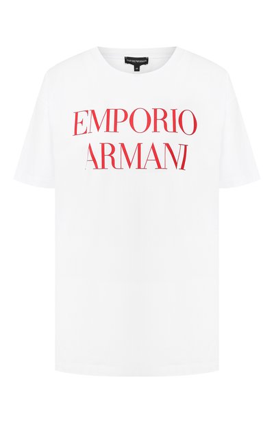 Женская хлопковая футболка EMPORIO ARMANI, арт. 3G2T69/2J07Z