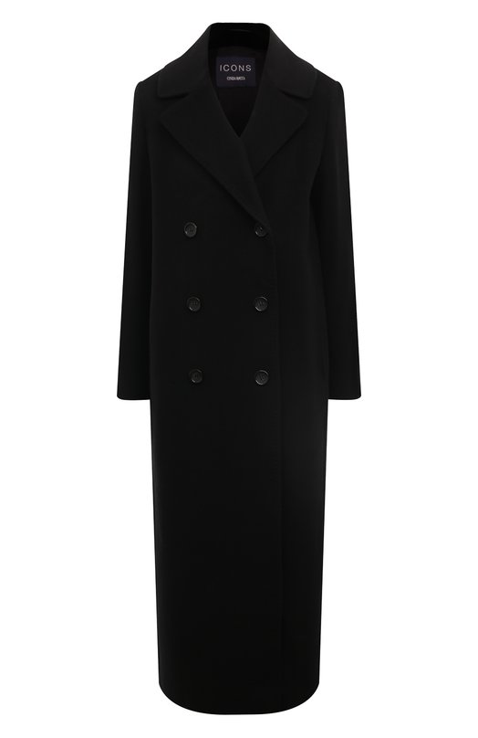 Пальто из шерсти и кашемира Cinzia Rocca VR27801/64D8 Чёрный VR27801/64D8