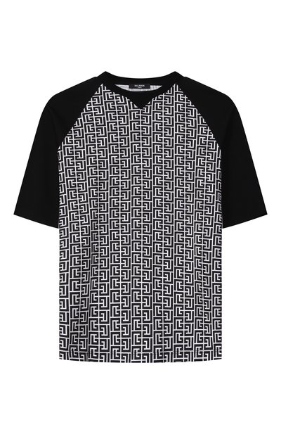 Хлопковая футболка BALMAIN, арт. BY8P61