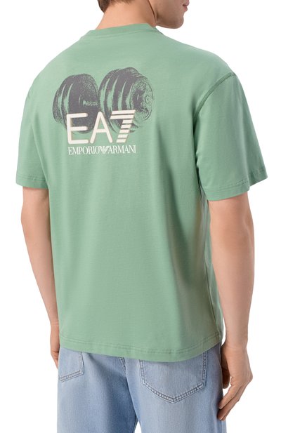 Хлопковая футболка EA7, арт. 7M001402/AF22264, фото 4