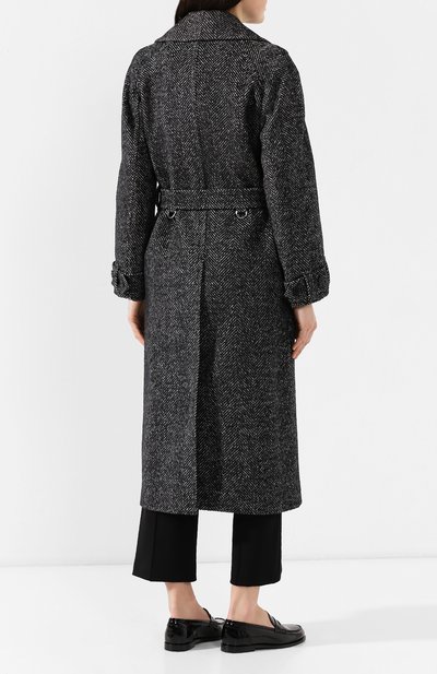 Пальто из смеси шерсти и шелка BURBERRY, арт. 8007416, фото 4