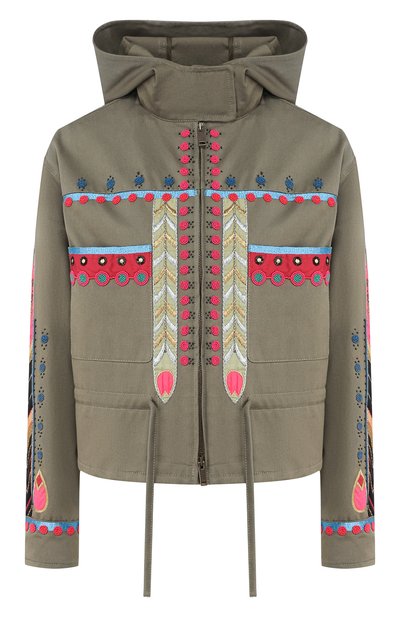 Женская хлопковая куртка VALENTINO, арт. TB3CE01T2Q9