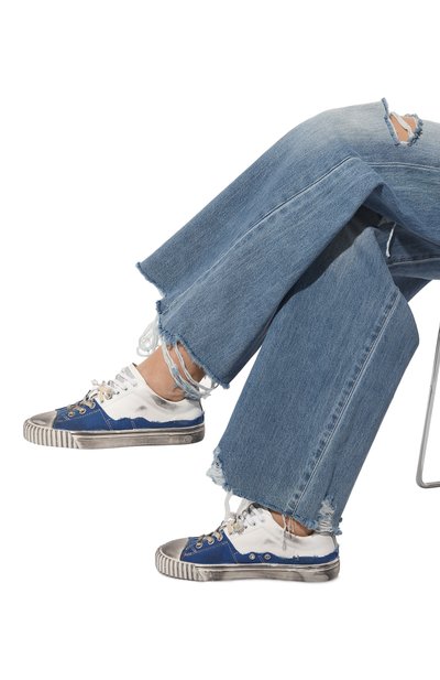 Комбинированные кеды evolution MAISON MARGIELA, арт. S58WS0234/P6231, фото 3