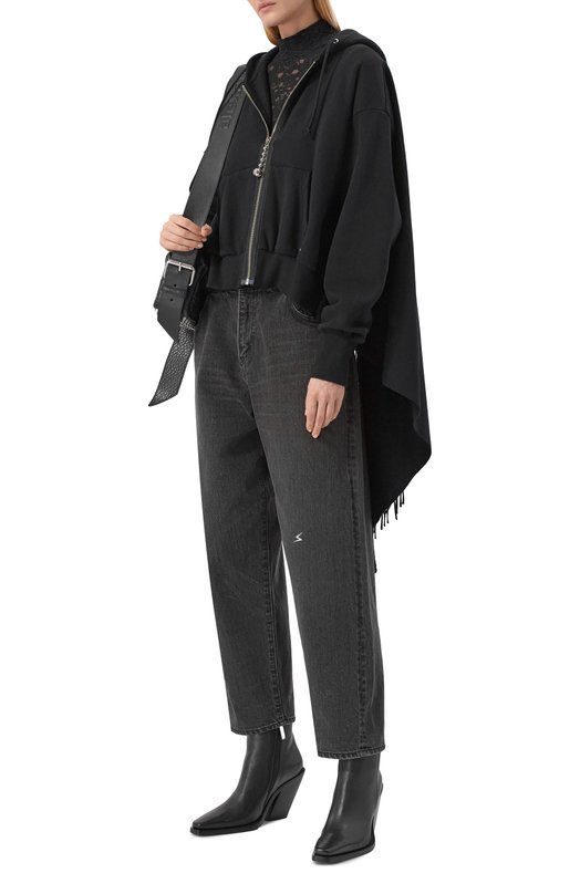 Хлопковая толстовка Undercover UC2E8801 Чёрный  UC2E8801 Фото 2