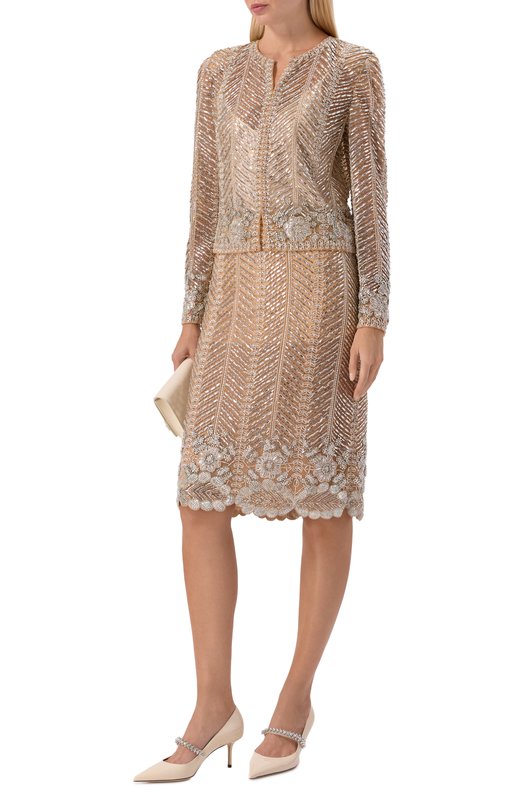 Юбка Elie Saab SK237NF25/BE043 Серебряный  SK237NF25/BE043 Фото 2