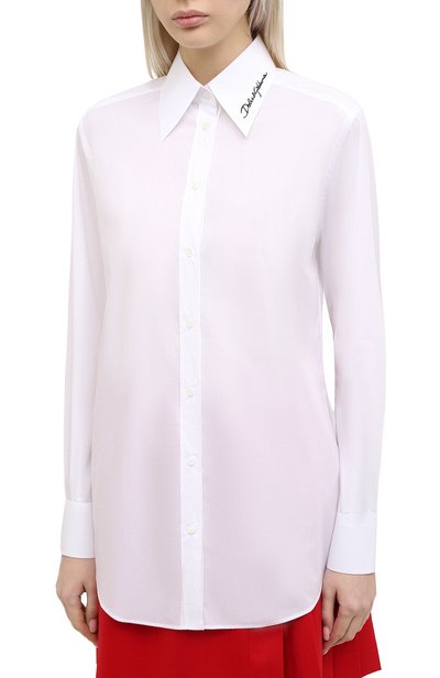 Хлопковая рубашка DOLCE & GABBANA, арт. F5N09Z/GD0F7, фото 3