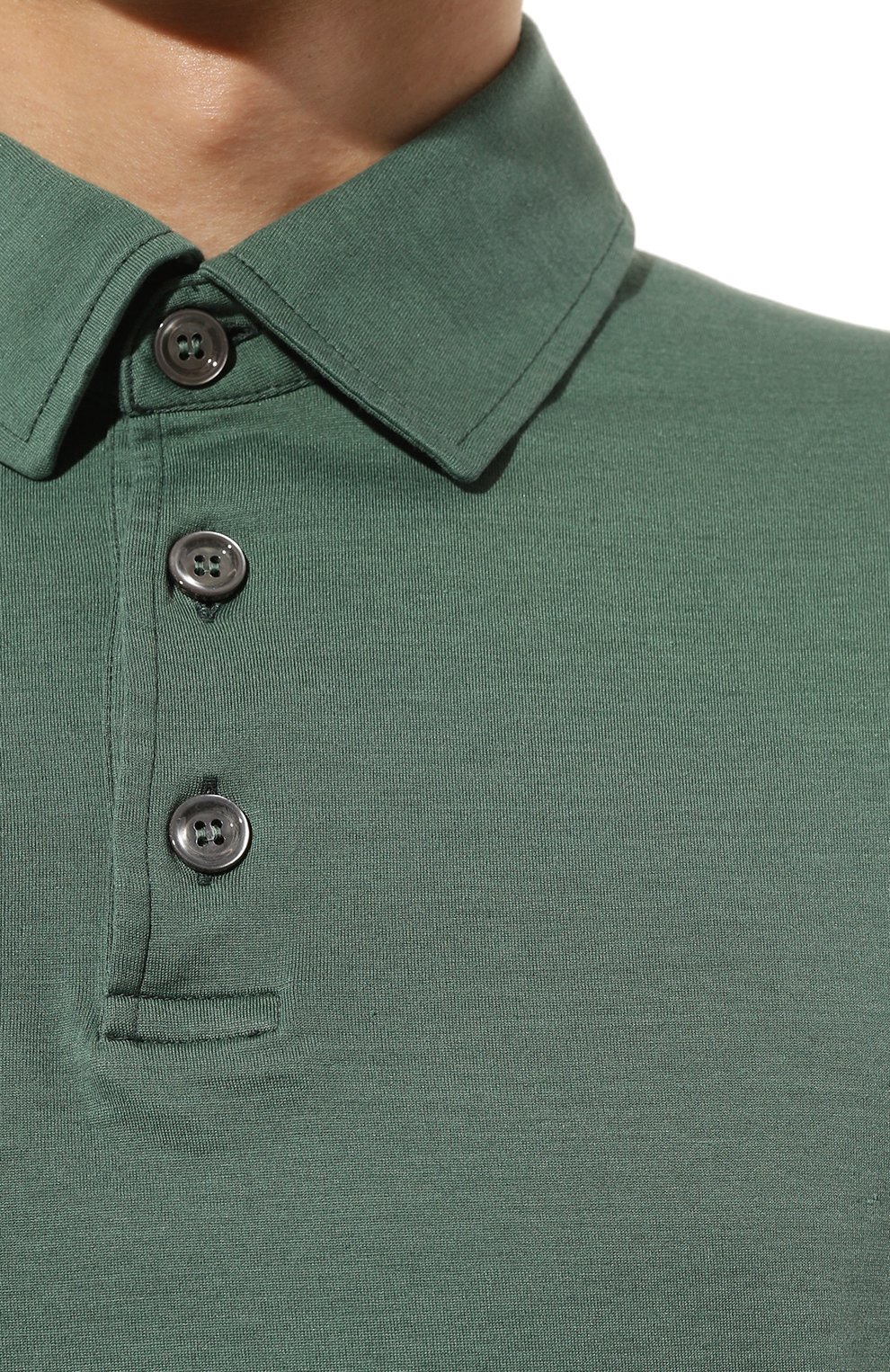 Поло из шелка и хлопка KITON, арт. UMK0356, фото 5
