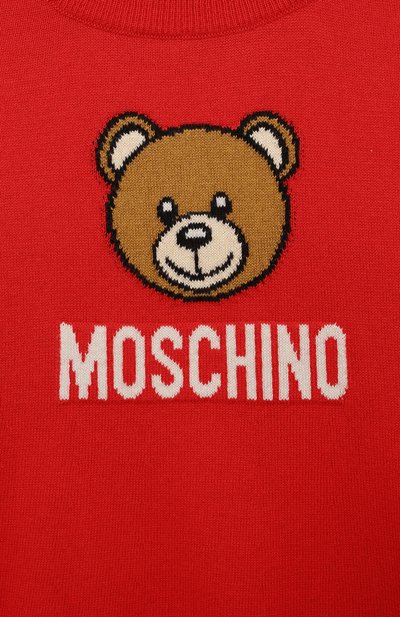 Платье из хлопка и шерсти MOSCHINO, арт. HDV0FF/LHE43/4-8, фото 3