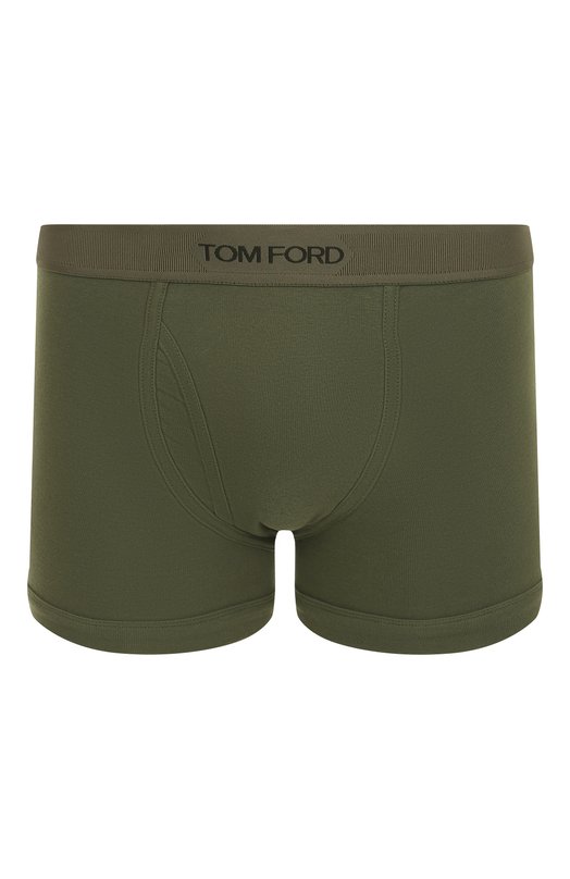 Хлопковые боксеры Tom Ford T4LC3/204 Хаки T4LC3/204