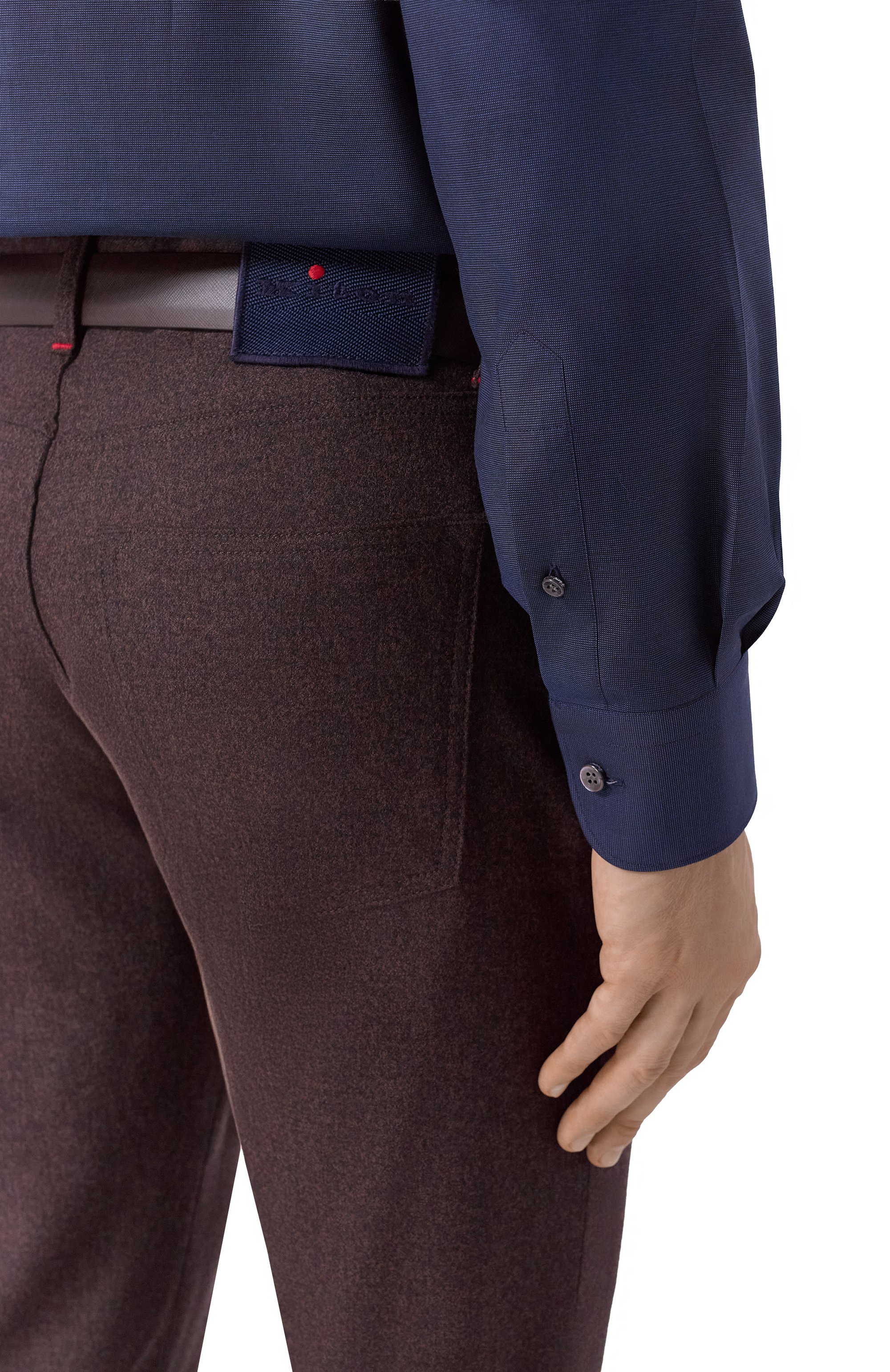 Хлопковая сорочка BRIONI, арт. RCB40L/0D04P, фото 5