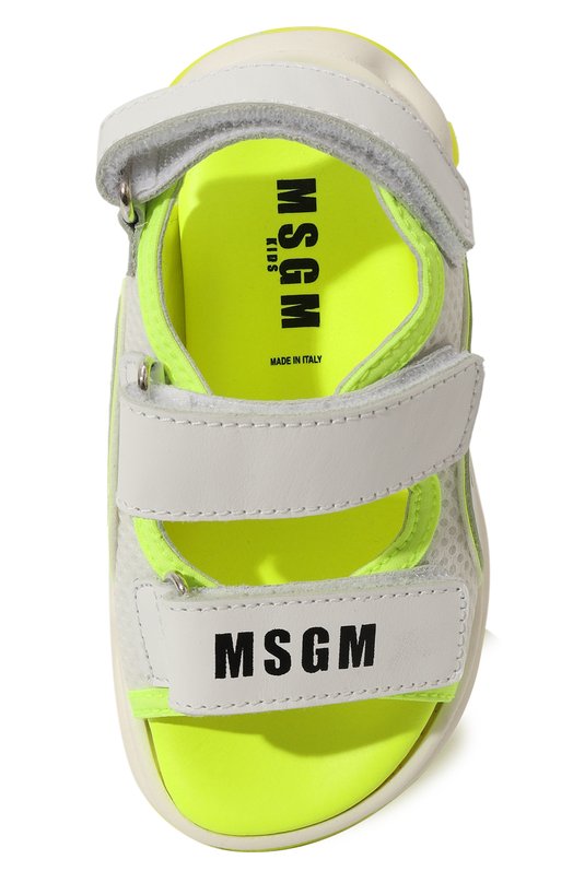 Сандалии MSGM kids Белый, фото 4
