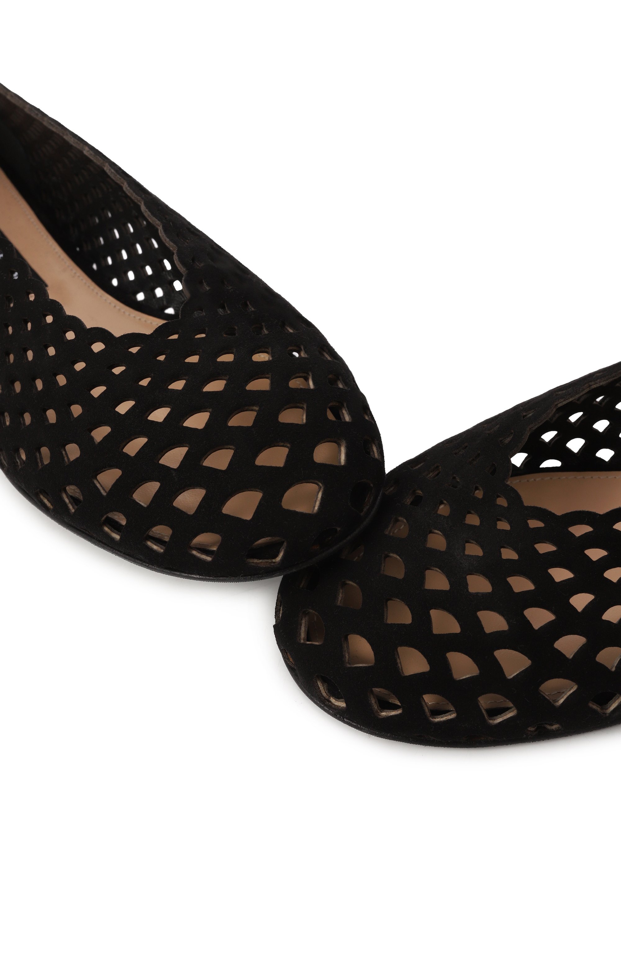 Замшевые балетки sr mermaid SERGIO ROSSI, арт. B11600/MCAZ01, фото 7