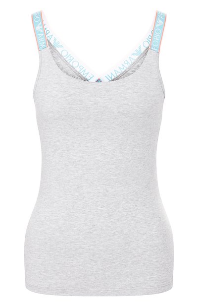 Женская хлопковая майка EMPORIO ARMANI, арт. 164303/0P317
