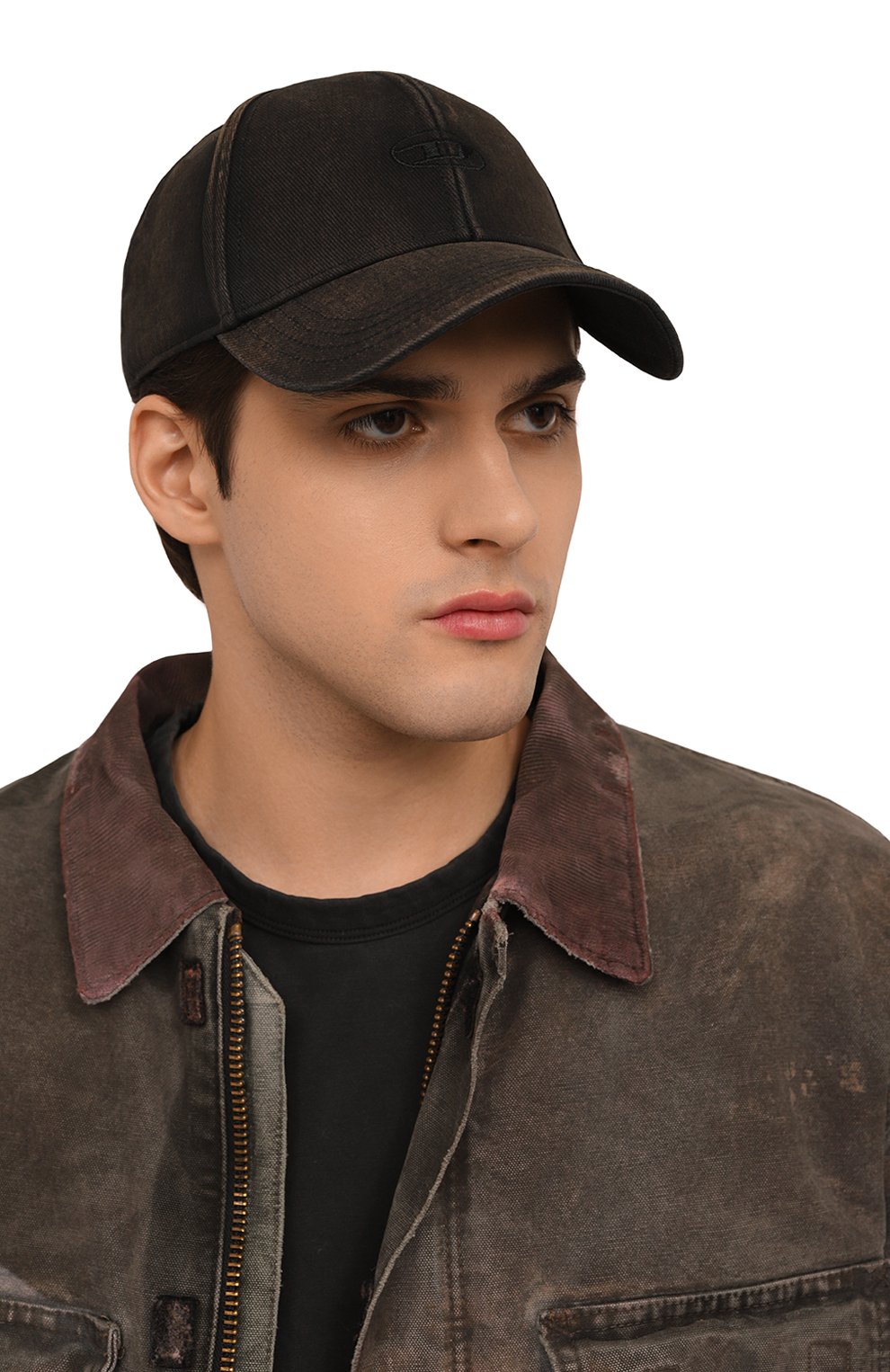 Хлопковая бейсболка DIESEL, арт. A11361/0BLAA, фото 2