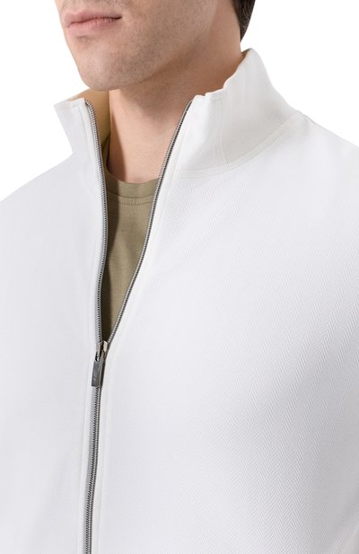 Толстовка MVST белого цвета по цене 111500 руб., арт. 14M459.PL00.MUST., фото 5 Толстовка MVST, арт. 14M459.PL00.MUST., фото 5