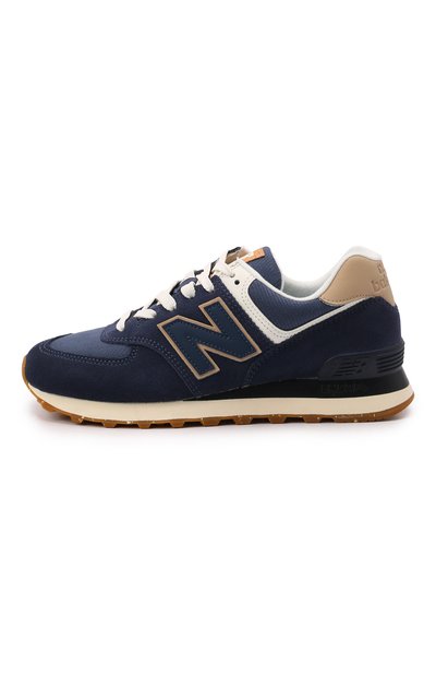 Комбинированные кроссовки 574 NEW BALANCE, арт. WL574SO2/B, фото 3