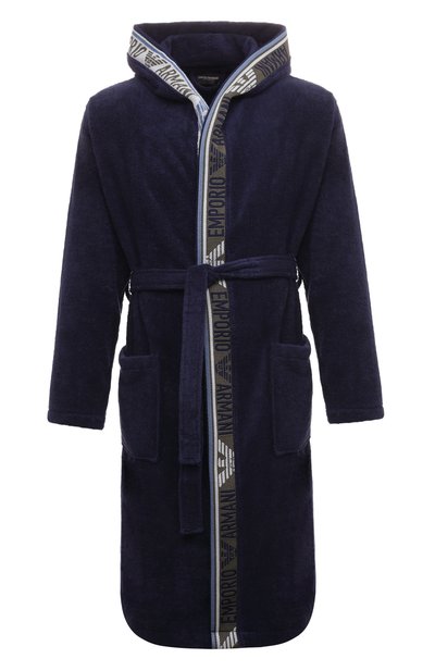 Мужской хлопковый халат EMPORIO ARMANI, арт. 231778/4R447