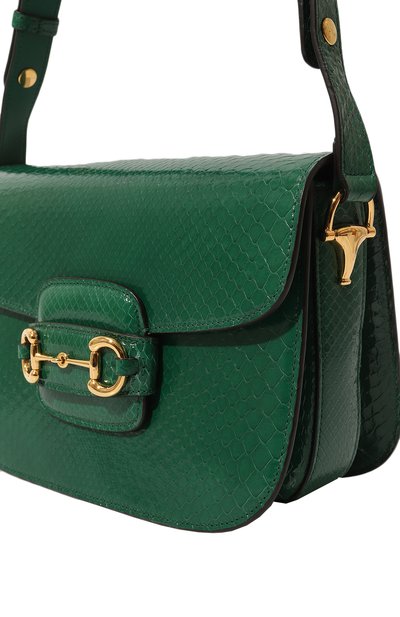 Сумка 1955 horsebit small из кожи питона GUCCI, арт. 602204 LJM0G, фото 3