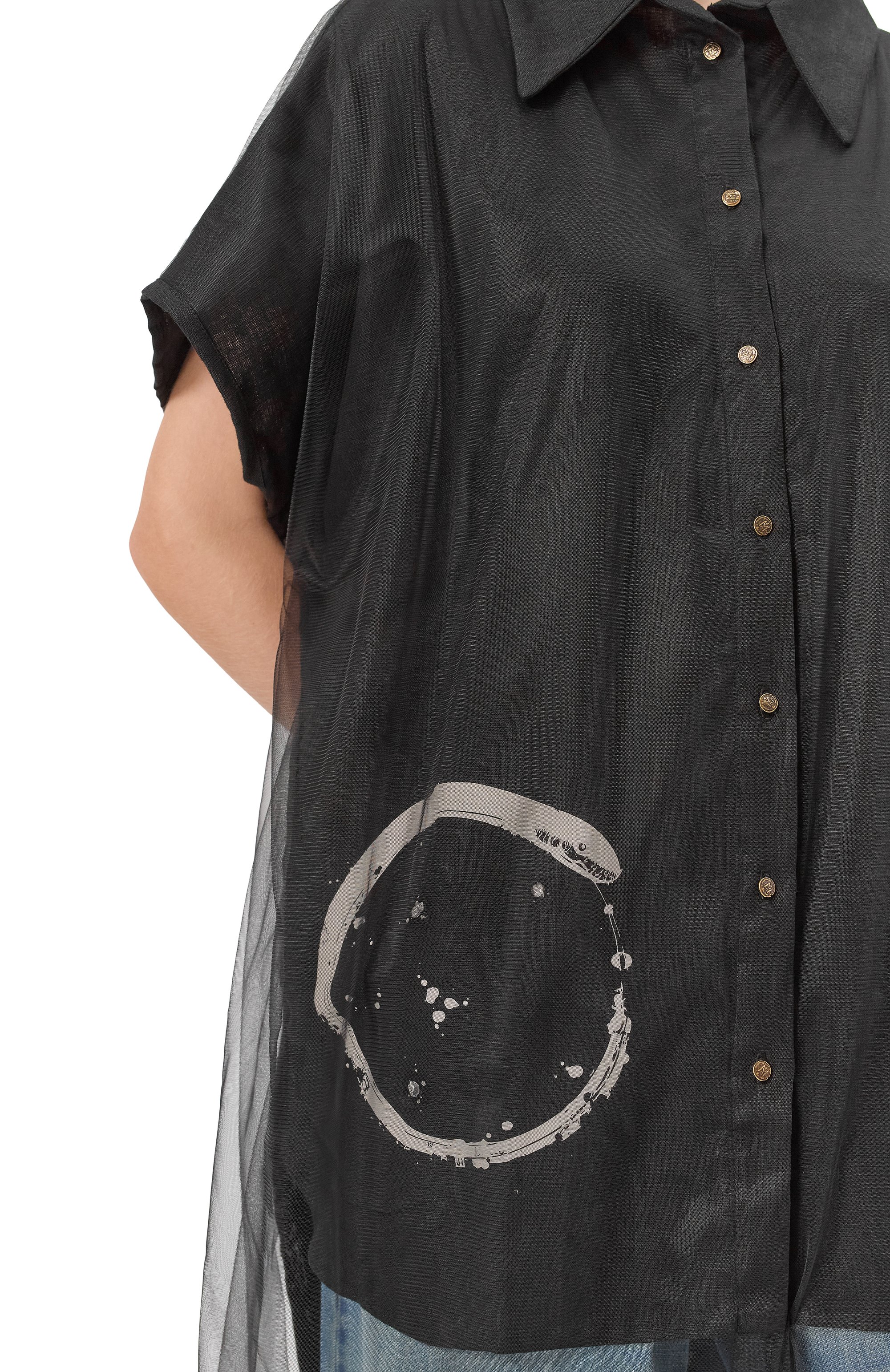 Льняная рубашка MIDGARD PARIS, арт. ST20LN-OS-BK, фото 5