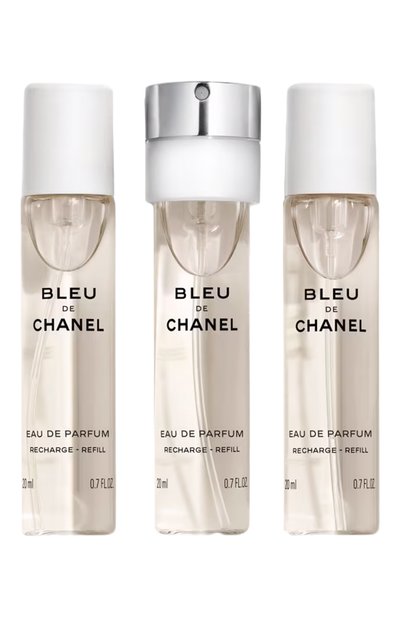 Женский рефил парфюмерной воды bleu de chanel (3x20ml) CHANEL, арт. 0107310