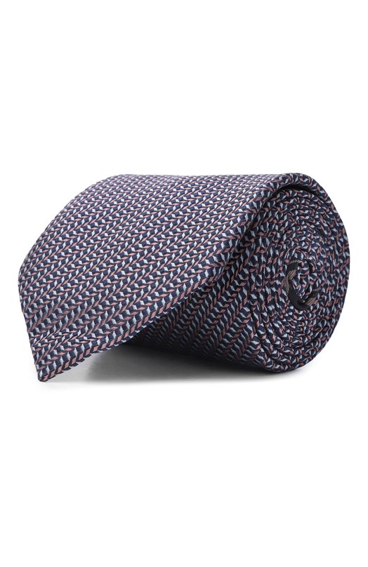 Шелковый галстук Brioni 062I00/PD482 Синий 062I00/PD482