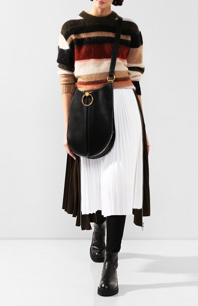 Сумка earring MARNI черного цвета по цене 83100 руб., арт. SCMP0001Y6/LV455, фото 2 Сумка earring MARNI, арт. SCMP0001Y6/LV455, фото 2