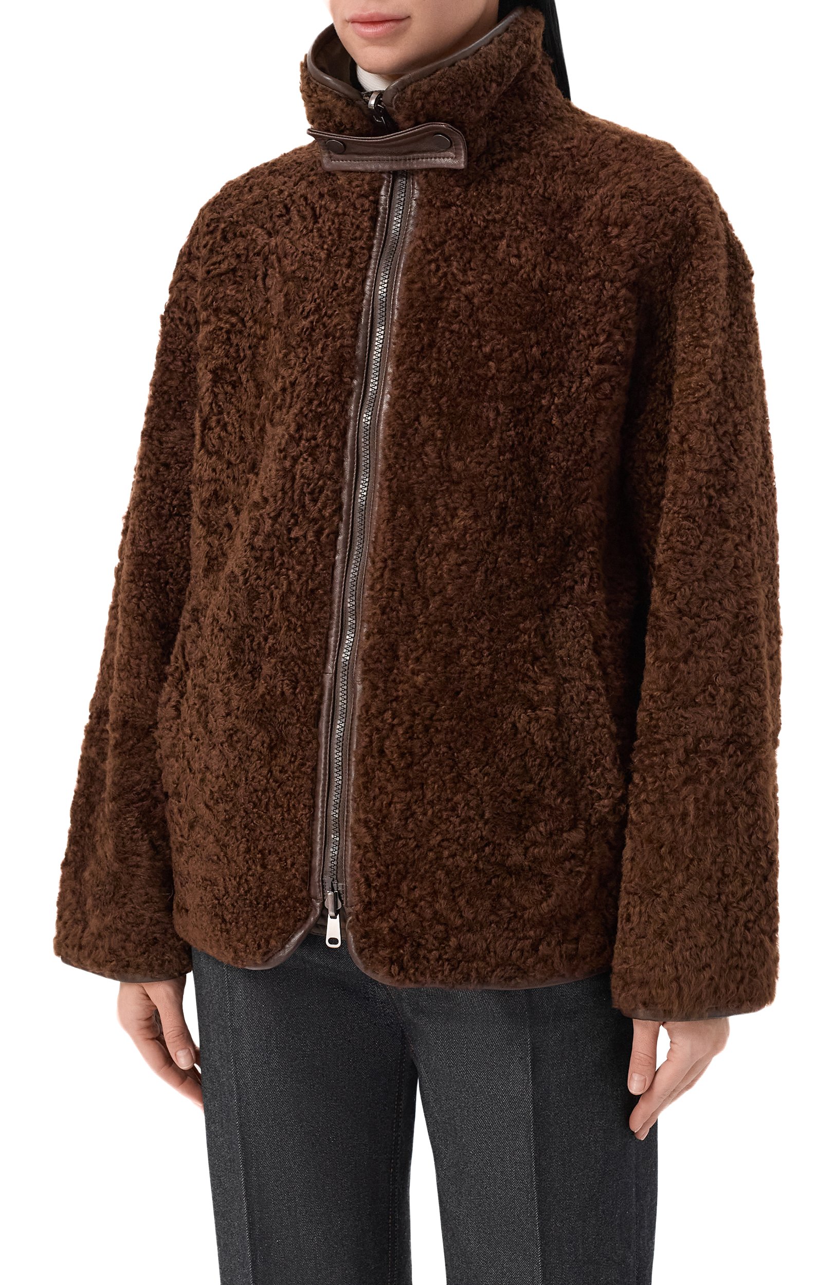 Двусторонняя дубленка BRUNELLO CUCINELLI, арт. MPMBP7225, фото 3