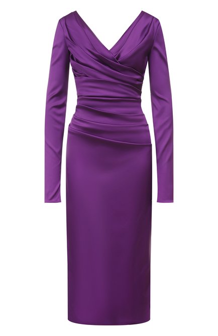 Женское атласное платье DOLCE & GABBANA, арт. F6DJFT/FURHM