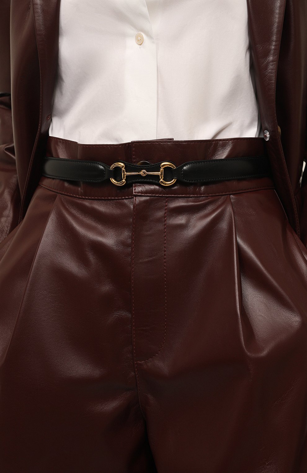 Кожаный ремень GUCCI, арт. 644397 1NS0G, фото 2