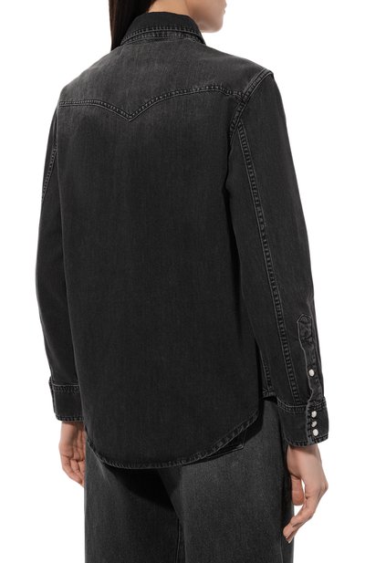 Джинсовая рубашка LESYANEBO, арт. FW23/DENIMSHIRT01, фото 4