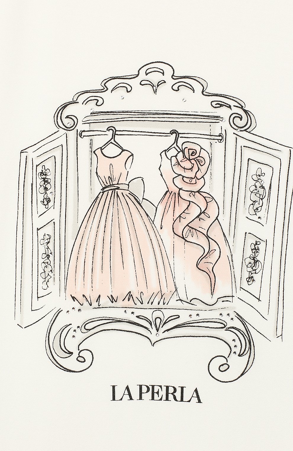 Пижама из вискозы LA PERLA, арт. 51111/2A-6A, фото 5