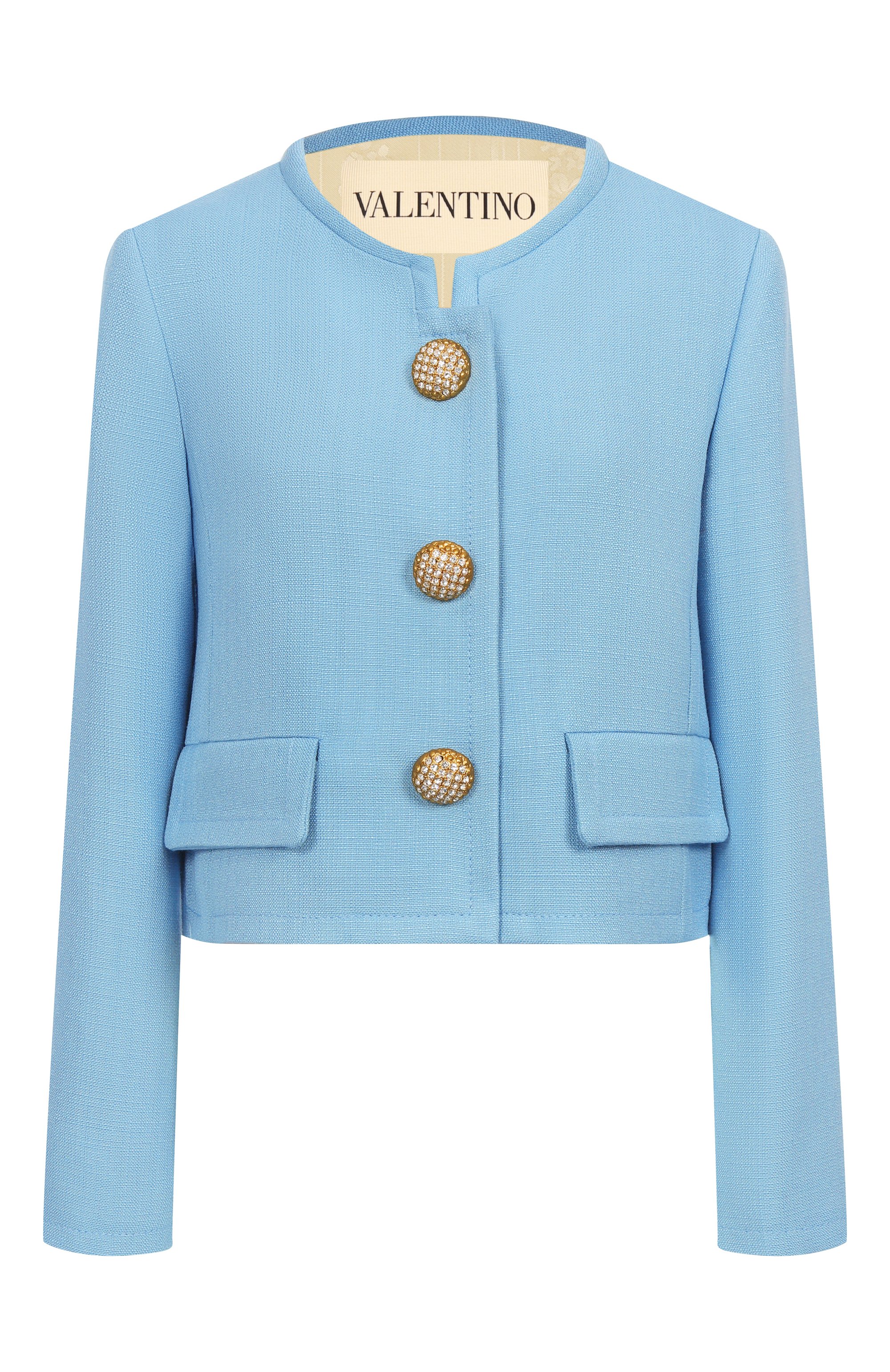 Жакет из вискозы VALENTINO, арт. 7B3CE4K0/98T, ф�ото 1