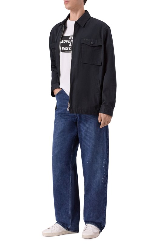 Хлопковая футболка Dsquared2 S71GD1610/D20020 Белый  S71GD1610/D20020 Фото 2