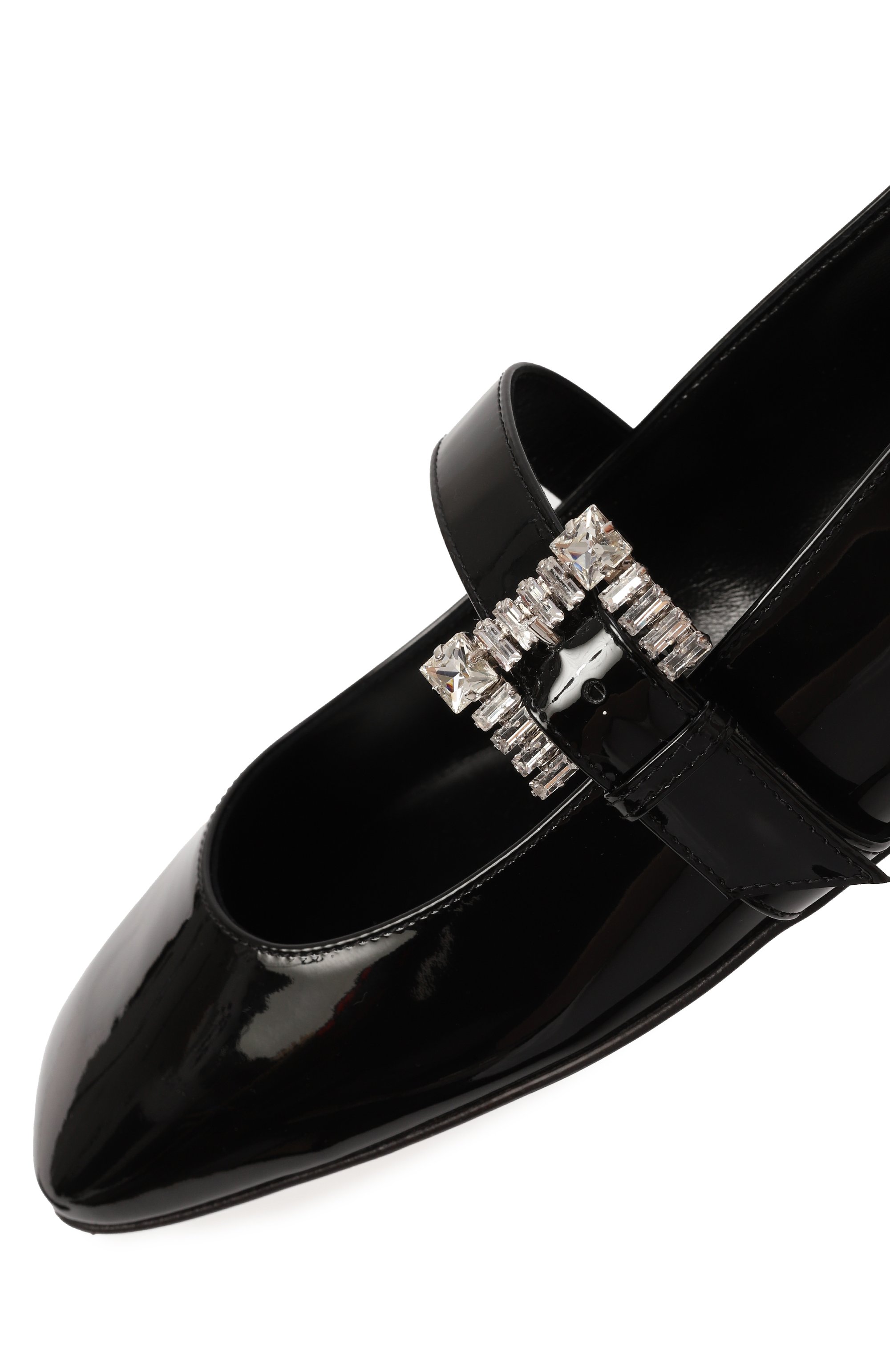 Кожаные балетки sr twenty buckle SERGIO ROSSI, арт. B07390-MVIV01, фото 7