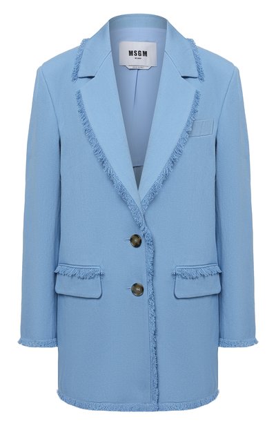 Женский хлопковый жакет MSGM, арт. 3042MDG107 217309