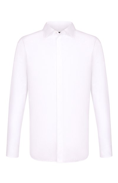 Мужская хлопковая сорочка GIORGIO ARMANI, арт. GM003599/TE11188