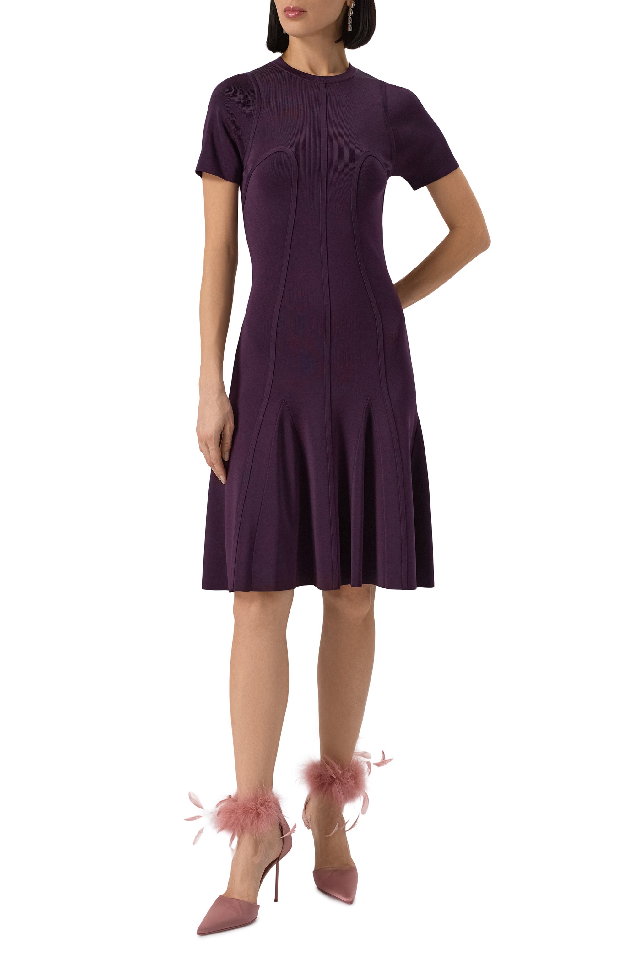 Платье из вискозы NINA RICCI, арт. 25PMR0003/ML0569, фото 3