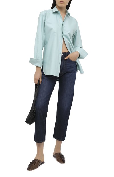 Джинсы TOTEME синего цвета по цене 28850 руб., арт. 0RIGINAL DENIM 32 193-232-742, фото 2 Джинсы TOTEME, арт. 0RIGINAL DENIM 32 193-232-742, фото 2