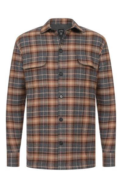 Мужская хлопковая рубашка VAN LAACK, арт. VL-REYDIN-03K/156644/3XL-6XL