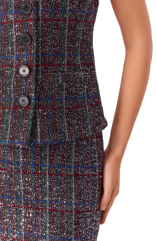 Жилет с отделкой пайетками Missoni DS25WM14/BC005V Разноцветный  DS25WM14/BC005V Фото 5