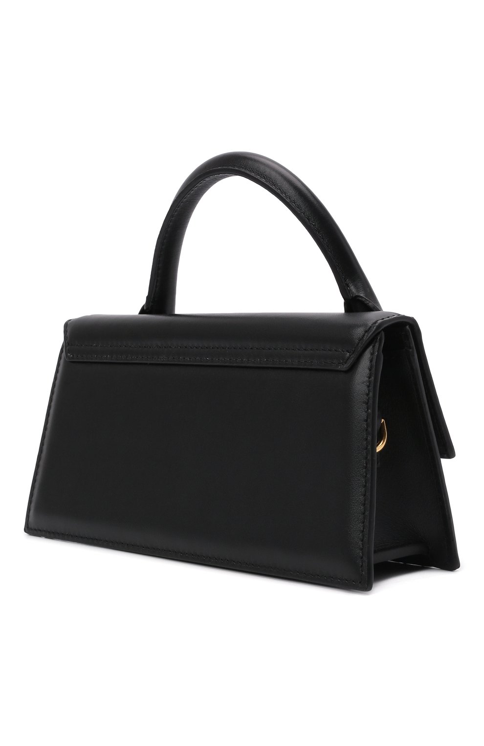 Женская черная сумка le chiquito long JACQUEMUS купить в интернет