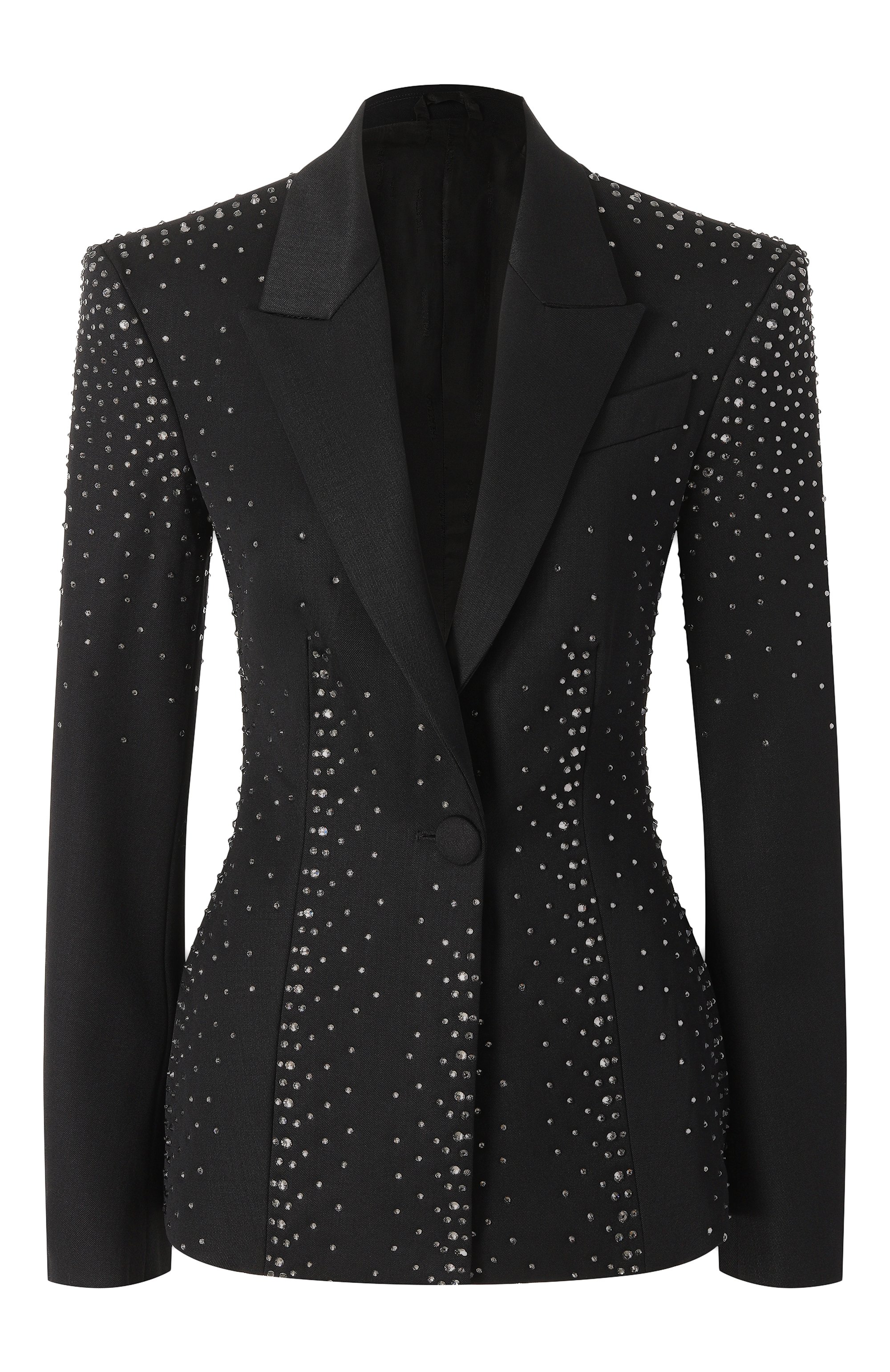 Жакет с отделкой стразами THE ATTICO, арт. 250WCG00061/WWW046TS, фото 1