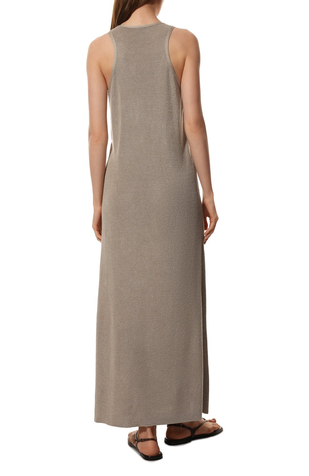 Платье с поясом LORO PIANA, арт. FAI5305, фото 4