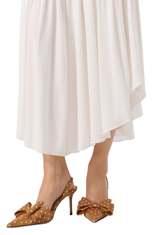 Текстильные туфли Le Cadeau 85 Mach & Mach PF25-S0951-85-SAT-B43 Коричневый  PF25-S0951-85-SAT-B43 Фото 3